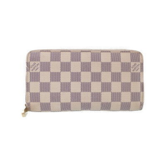 Louis Vuitton Damier Azur White Zippy Wallet - Picture 1 of 5